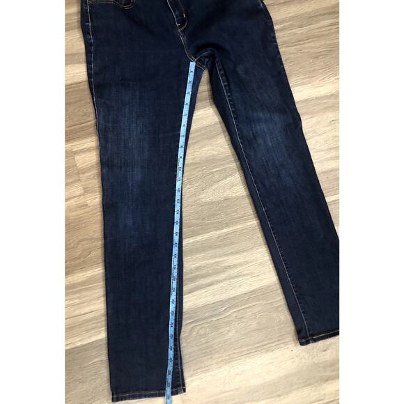 Levis 712 Slim Womens Jeans Dark Wash Size 32Wx32L - Picture 4 of 12